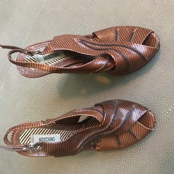 supercute retro MOSCHINO platforms - Picture 1 of 5